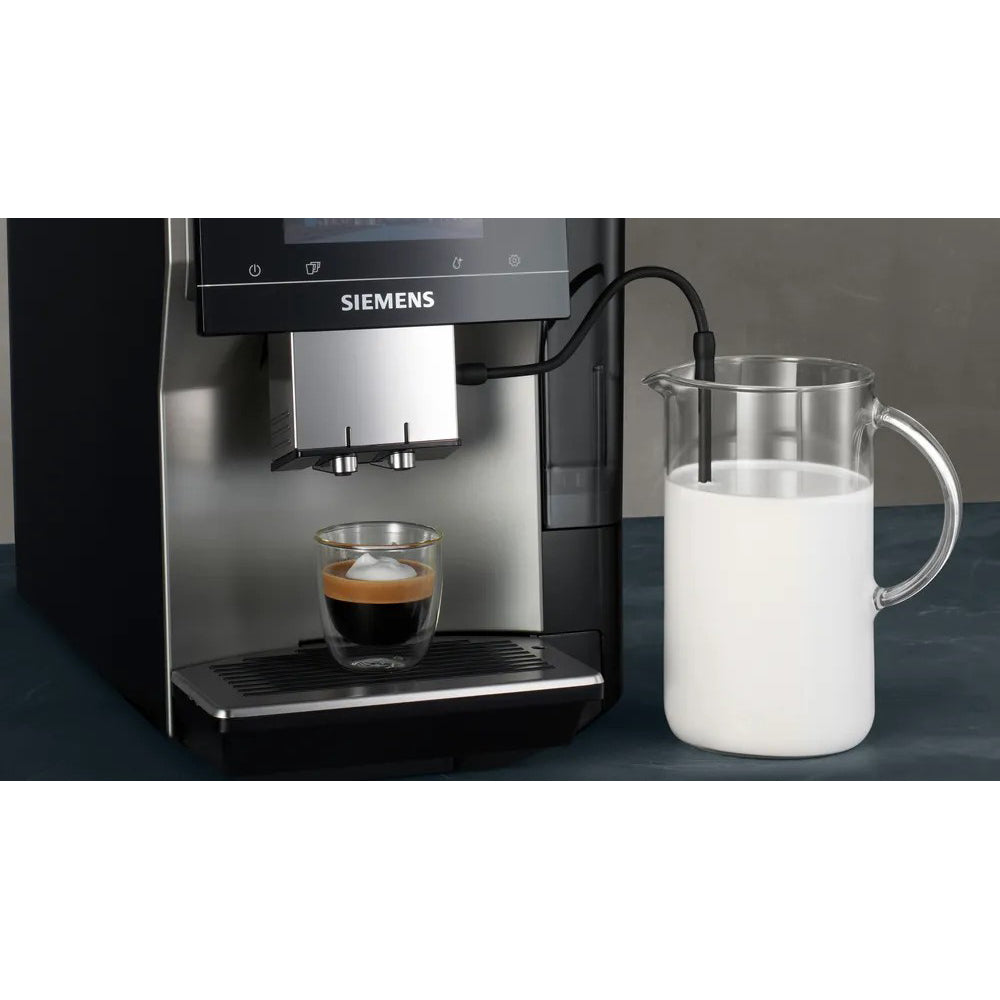 Siemens EQ700 Bean to Cup Coffee Machine - Black &amp; Haze | TP715GB1 from Siemens - DID Electrical