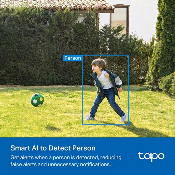 Tapo 2K Smart Indoor/Outdoor Security Camera - White | Tapo C410 from Tapo - DID Electrical