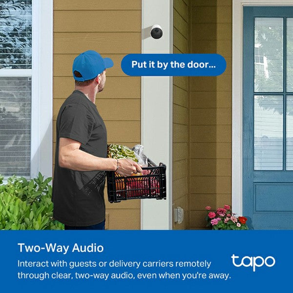 Tapo 2K Smart Indoor/Outdoor Security Camera - White | Tapo C410 from Tapo - DID Electrical