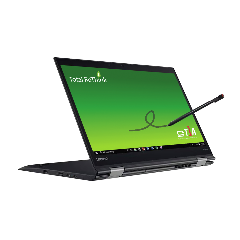 T1A Refurbished Lenovo X380 Yoga Intel Core i5 13.3&quot; 8GB/256GB Laptop - Black | T1A-BR-X380-UK-P001 from T1A - DID Electrical