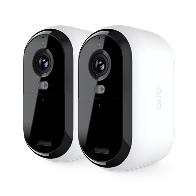 Arlo 2K Essential Outdoor Security Camera Pack of 2 - White | VMC2250100EUS from Arlo - DID Electrical
