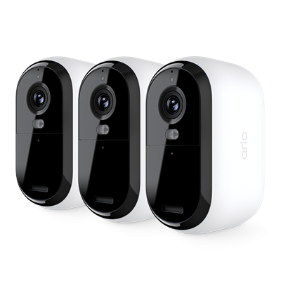 Arlo 2K Essential Outdoor Security Camera Pack of 3 - White | VMC2350100EUS from Arlo - DID Electrical