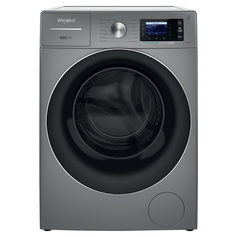 Whirlpool Supreme Silence 10KG 1400RPM Freestanding Washing Machine - Silver | W8 09ADS SILENCE UK