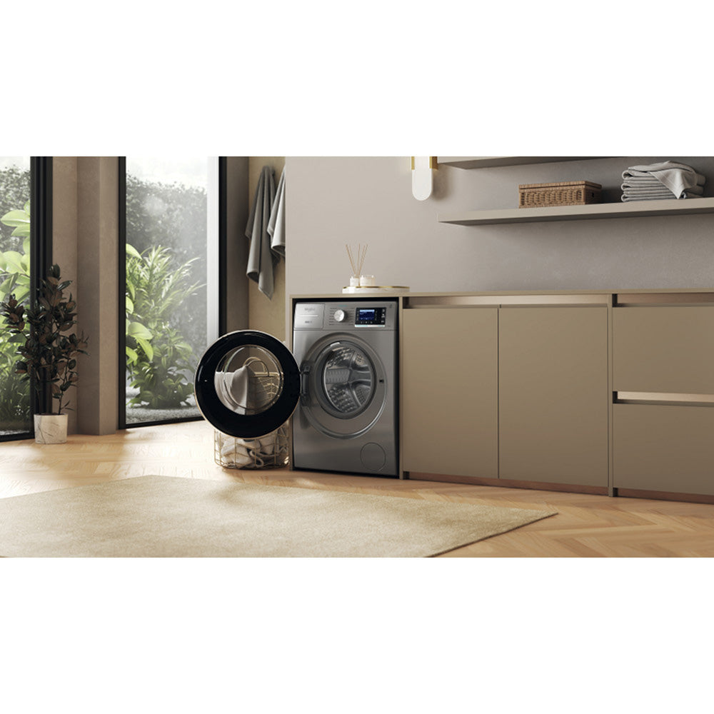 Whirlpool Supreme Silence 10KG 1400RPM Freestanding Washing Machine - Silver | W8 09ADS SILENCE UK from Whirlpool - DID Electrical