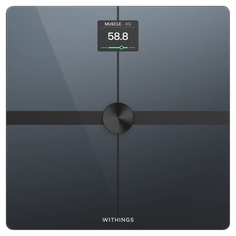 Withings Wi-Fi and Bluetooth Body Smart Weighing Scales - Black | WBS13 from Withings - DID Electrical