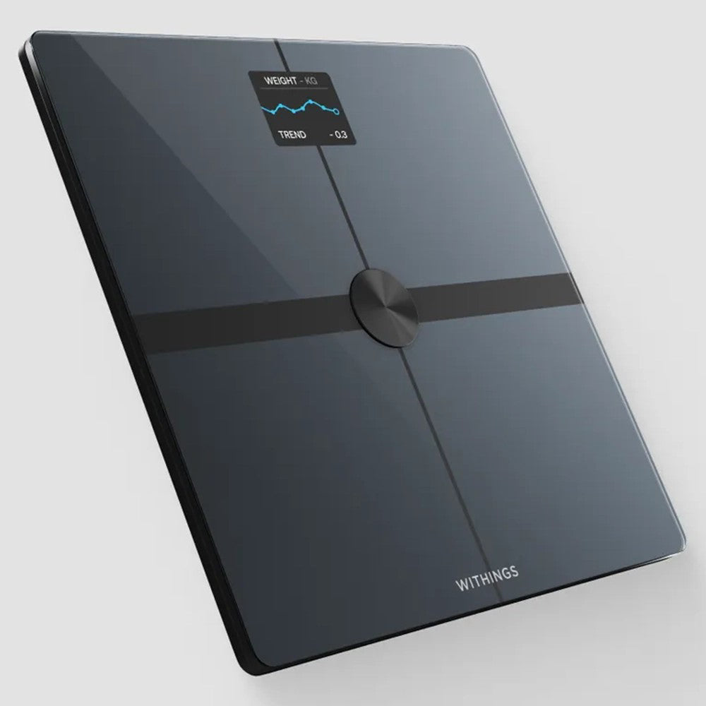 Withings Wi-Fi and Bluetooth Body Smart Weighing Scales - Black | WBS13 from Withings - DID Electrical