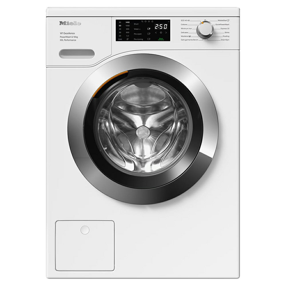 Miele 10KG Front Loader Freestanding Washing Machine - Lotus White | WEK365 from Miele - DID Electrical