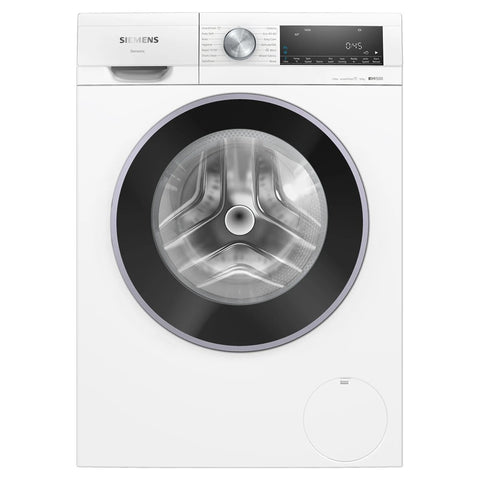 Siemens IQ500 10KG Front Loader Freestanding Washing Machine - White | WG54G2F0GB