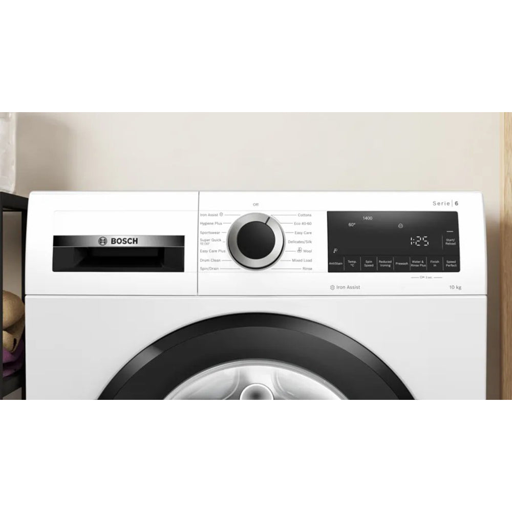 Bosch Series 6 10KG 1400 RPM Freestanding Washing Machine - White | WGG254Z0GB from Bosch - DID Electrical