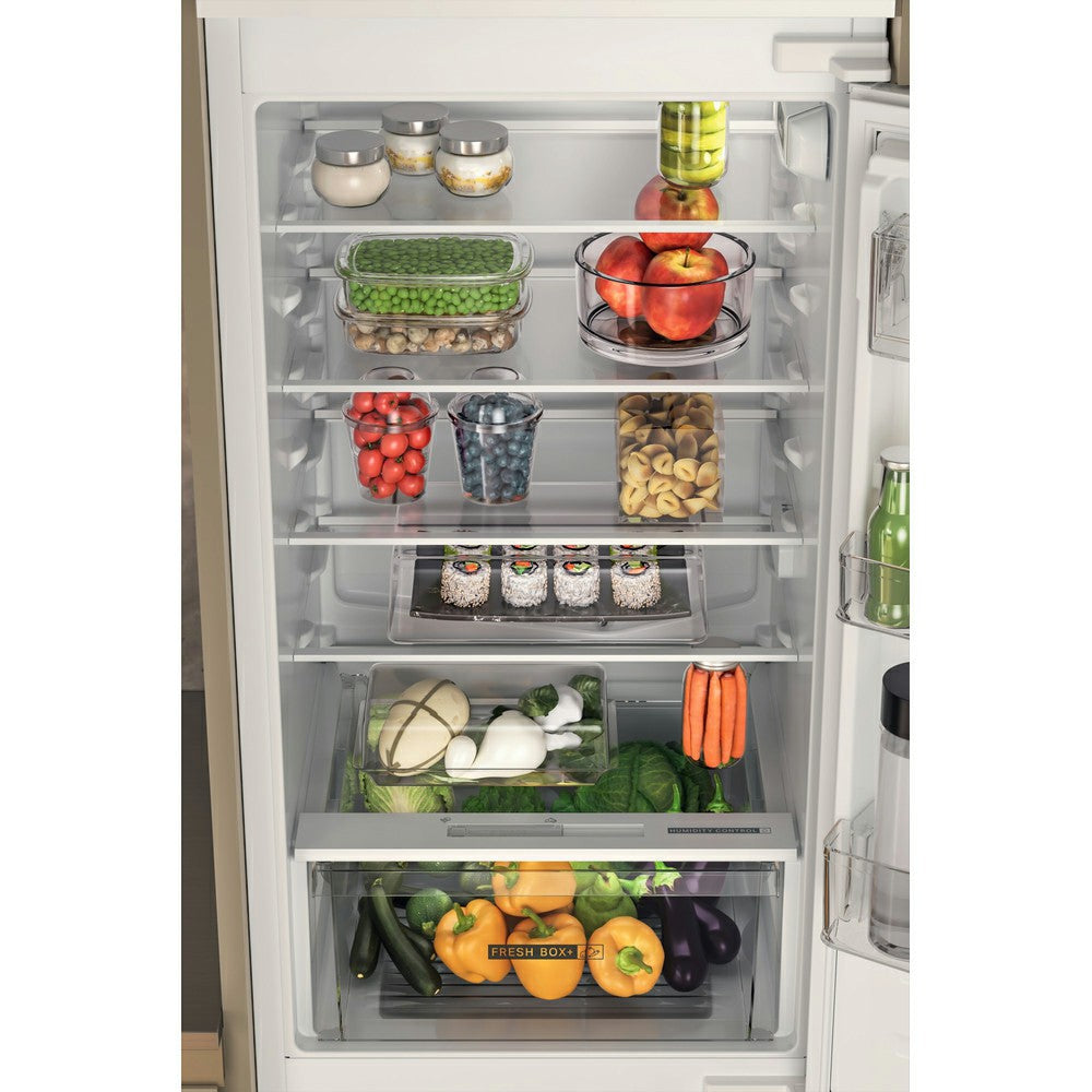 Whirlpool 6TH SENSE 268L Built-in Fridge Freezer - White | WHC18D041A1 from Whirlpool - DID Electrical