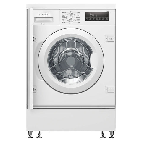 Siemens iQ700 8KG Built-In Washing Machine - White | WI14W502GB