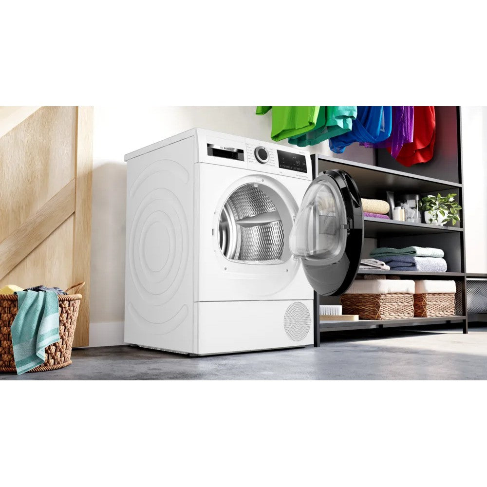 Bosch Series 6 9KG Freestanding Condenser Tumble Dryer - White | WQG245A0GB from Bosch - DID Electrical