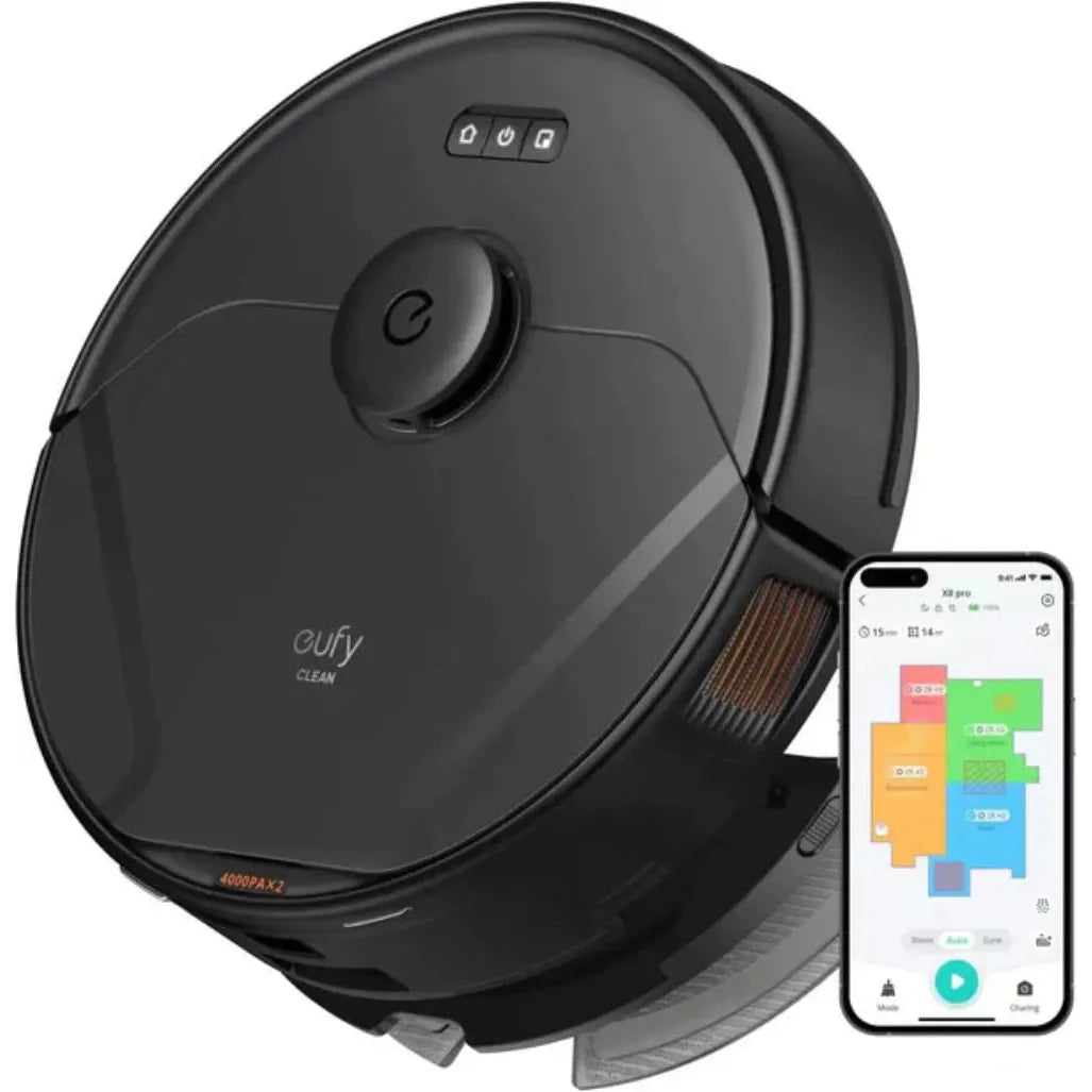 Eufy Clean X8 Pro Robot Vacuum- Black | T2266V11 from Eufy - DID Electrical