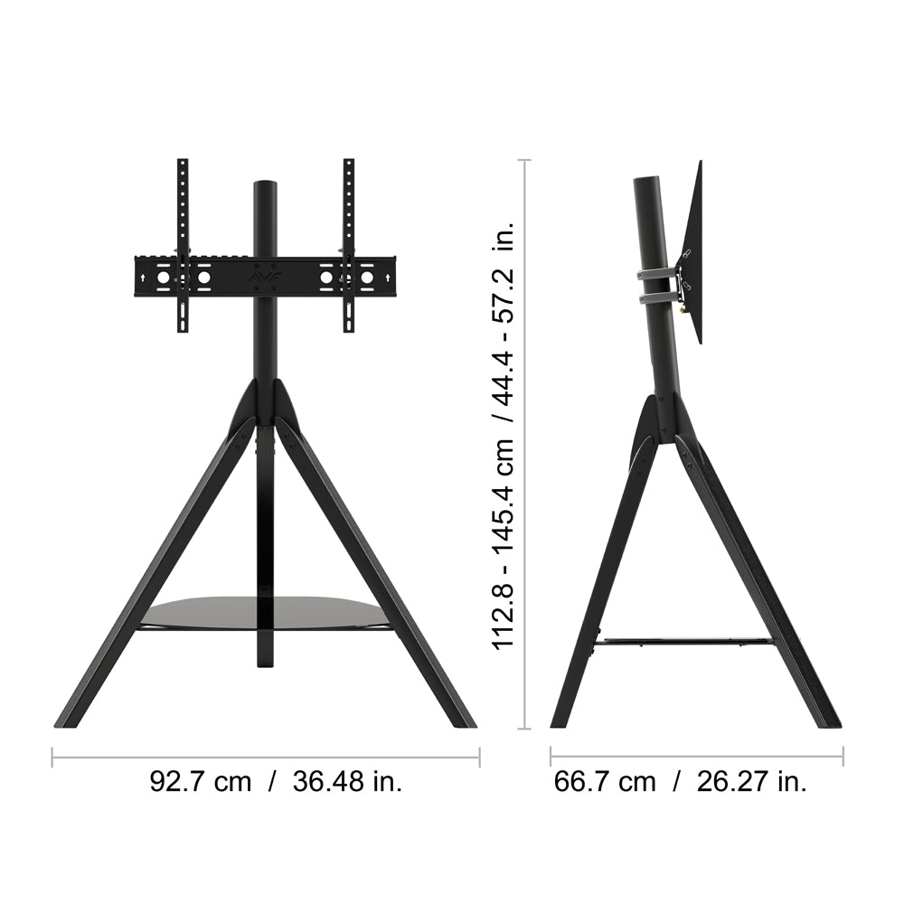 AVF Hoxton Freestanding Tripod TV Stand - Black | FSL1000HOXBB from AVF - DID Electrical