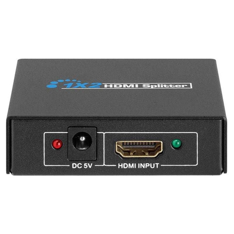 Fleming 4K UHD TV 1 x 2 HDMI Splitter - Black | 456840 (7451857191100)