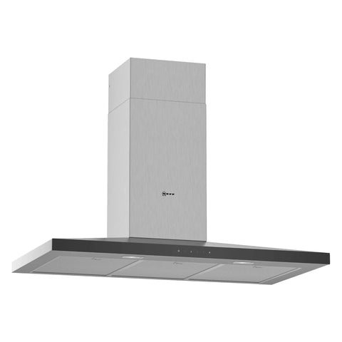 Neff N50 90cm Wall-Mounted Cooker Hood - Stainless Steel | D94QFM1N0B