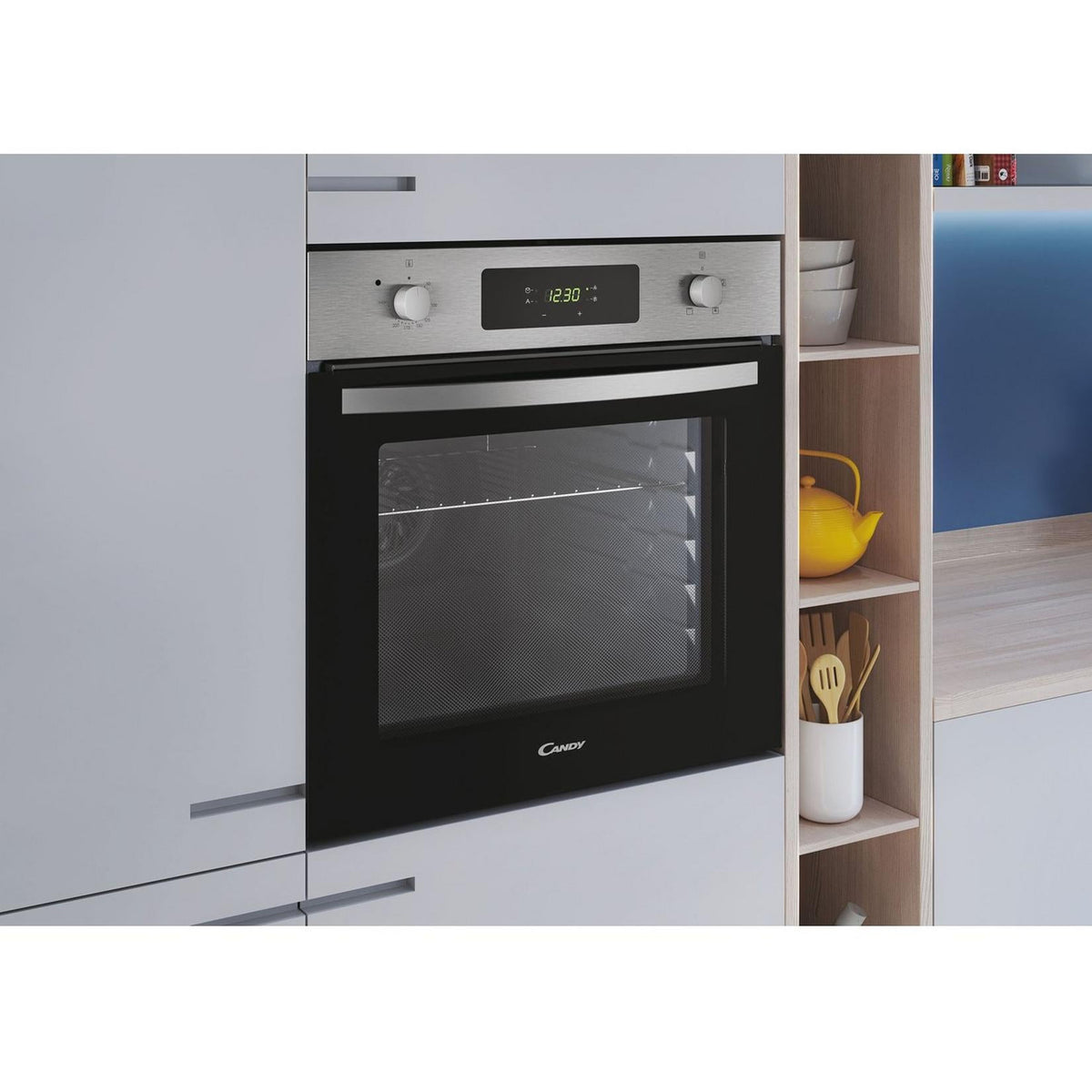 Candy 65L Built-In Electric Single Oven - Stainless Steel | FIDCX405 from Candy - DID Electrical