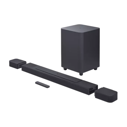 JBL Bar 1000 7.1.4 Channel Soundbar with Wireless Subwoofer - Black | JBLBAR1000PROBLKUK