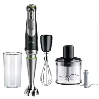 Open Boxed/Ex-Display - Braun MultiQuick 9 1200W Hand Blender - Premium Black &amp; Brushed Stainless Steel | MQ9135XI from Braun - DID Electrical