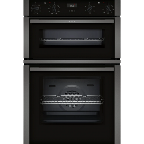 Neff N50 Built-In Electric Double Oven - Graphite Grey | U1ACE2HG0B