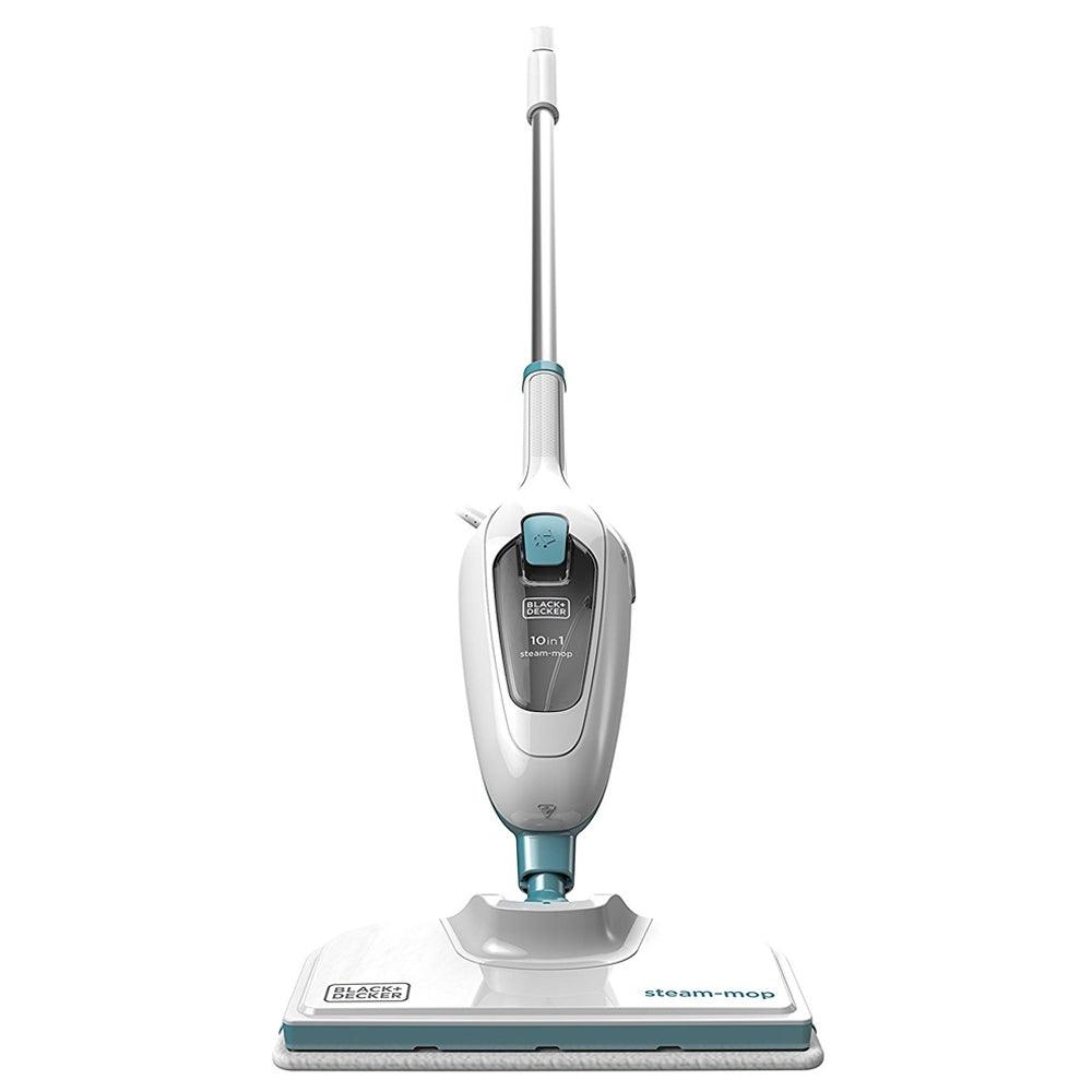 Black Decker 1300W 10 in 1 Steam Mop White Blue FSMH13E10 GB