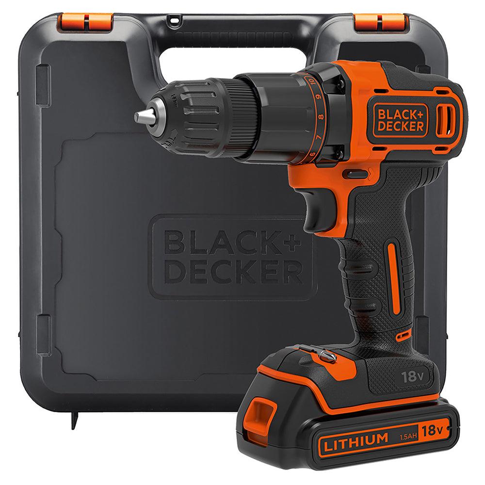 Black and Decker 18V Hammer Drill Kit DID.ie DID Electrical