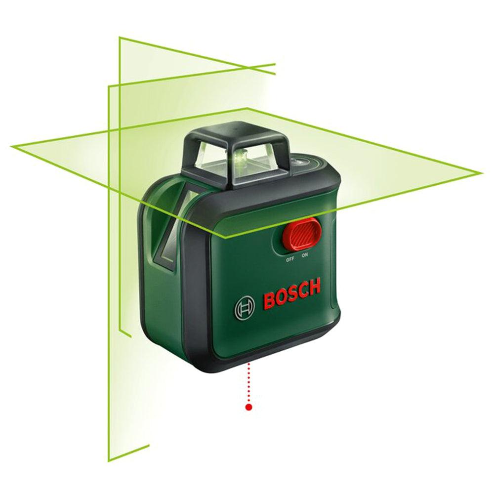 Bosch Advanced Level 360 Cross Line Laser Green DID.ie DID