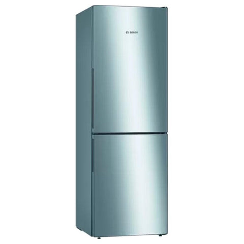 Bosch 60/40 Serie 4 289L Freestanding Fridge Freezer - Stainless Steel | KGV33VLEAG