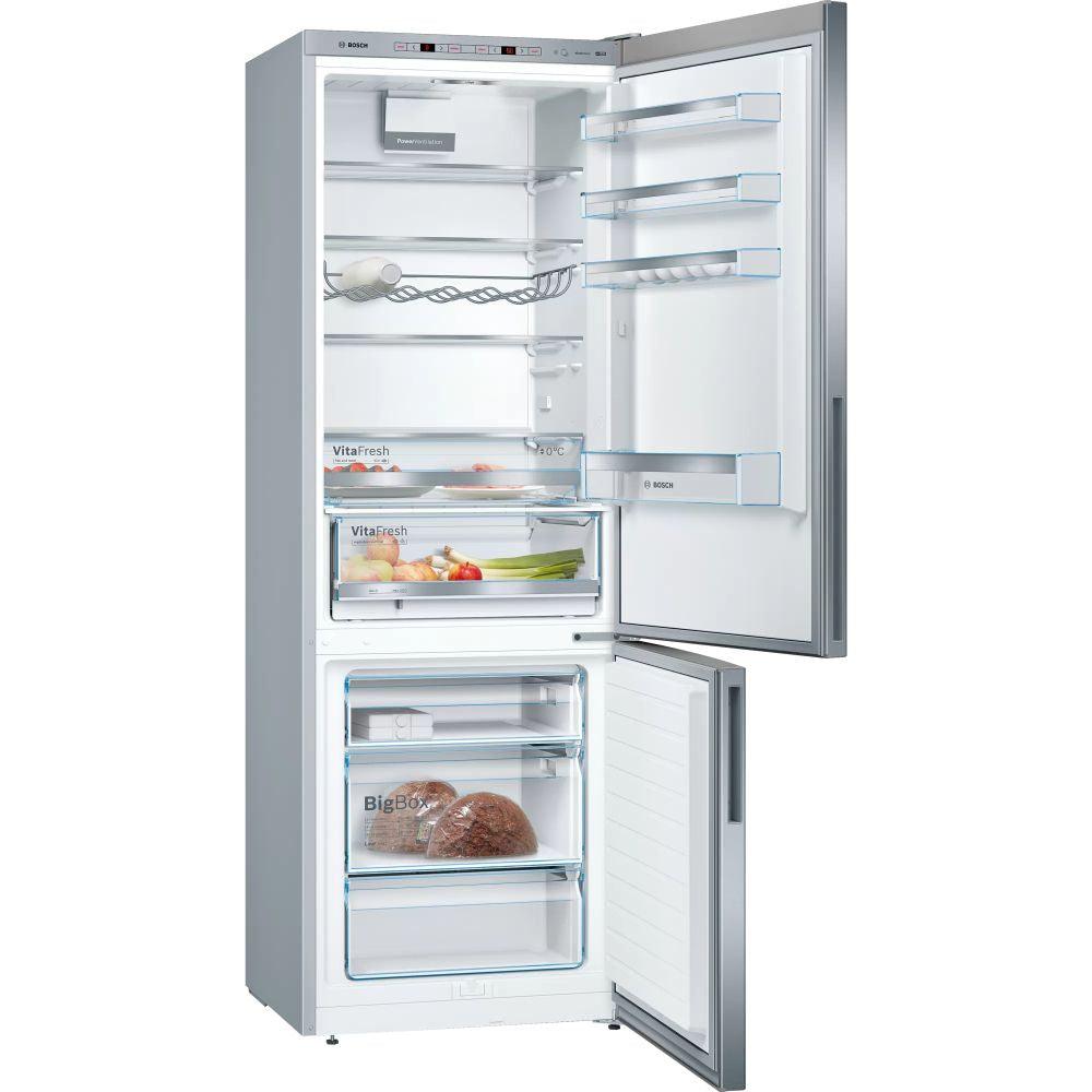 Bosch Serie 6 413L Low Frost Freestanding Fridge Freezer - Inox | KGE49AICAG from DID Electrical - guaranteed Irish, guaranteed quality service. (6977540849852)