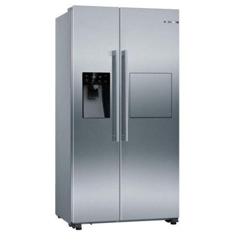 Bosch Serie 6 NoFrost American Fridge Freezer - Stainless Steel | KAG93AIEPG