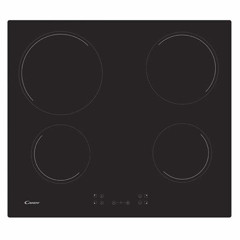 Candy 60cm 4 Zone Built-In Ceramic Hob - Black | CH64CCB