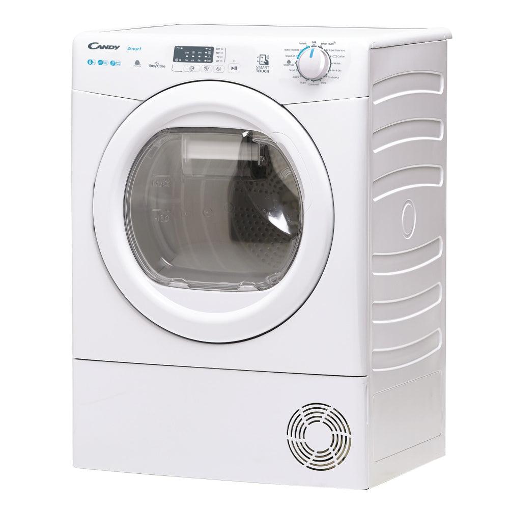 Candy Smart Pro 8KG Freestanding Heat Pump Tumble Dryer - White | CSE H8A2LE-80 (7365951127740)