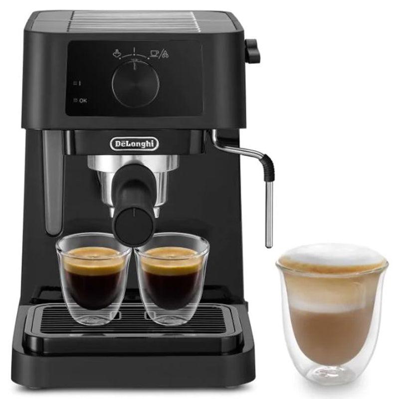 De Longhi Stilosa Barista Espresso Machine Cappuccino Maker Black EC230.BK