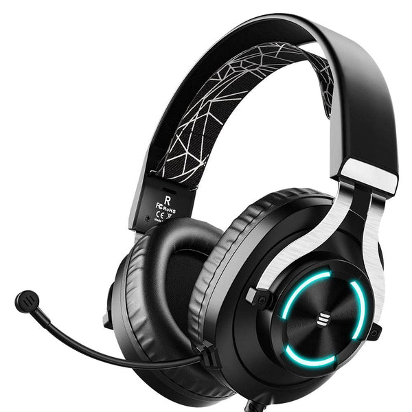 EKSA E3000 Superior Stereo Sound Over-Ear Wired Gaming Headset - Black ...