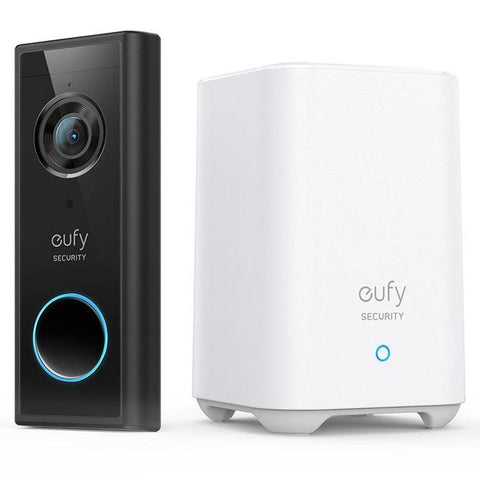 Eufy Video Doorbell 2K with Motion Sensor - Black & White | E82101W4