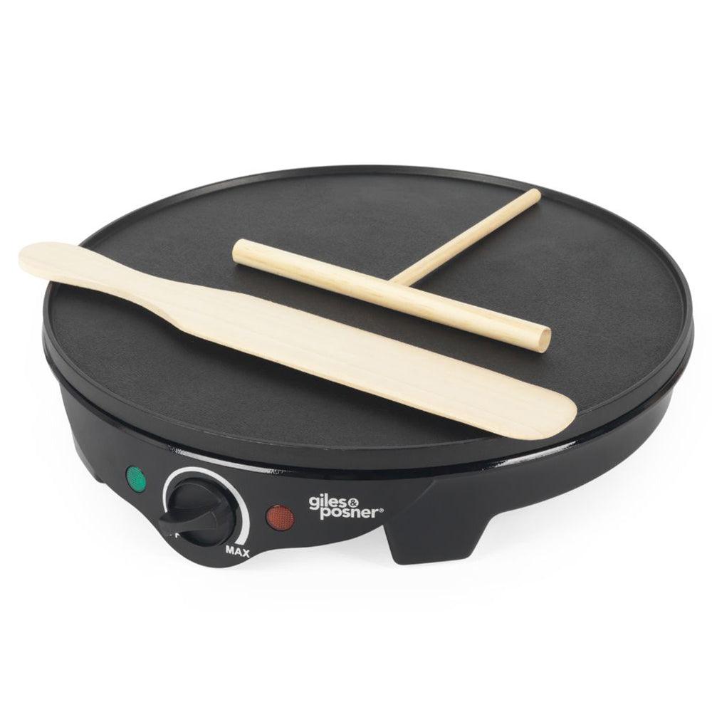 Giles &amp; Posner 1300W Crepe Maker - Black | EK2510G from DID Electrical - guaranteed Irish, guaranteed quality service. (6977701511356)