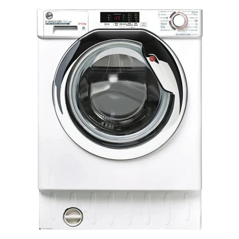 Hoover 8KG/5KG 1400 Spin Integrated Washer Dryer - White | HBDS485D2ACE-80