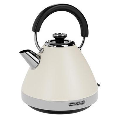 Morphy Richards 1.5L 3000W Venture Pyramid Kettle - Cream | 100132