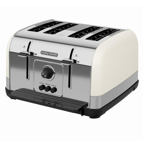 Morphy Richards 1800W 4 Slice Toaster - Cream | 240132