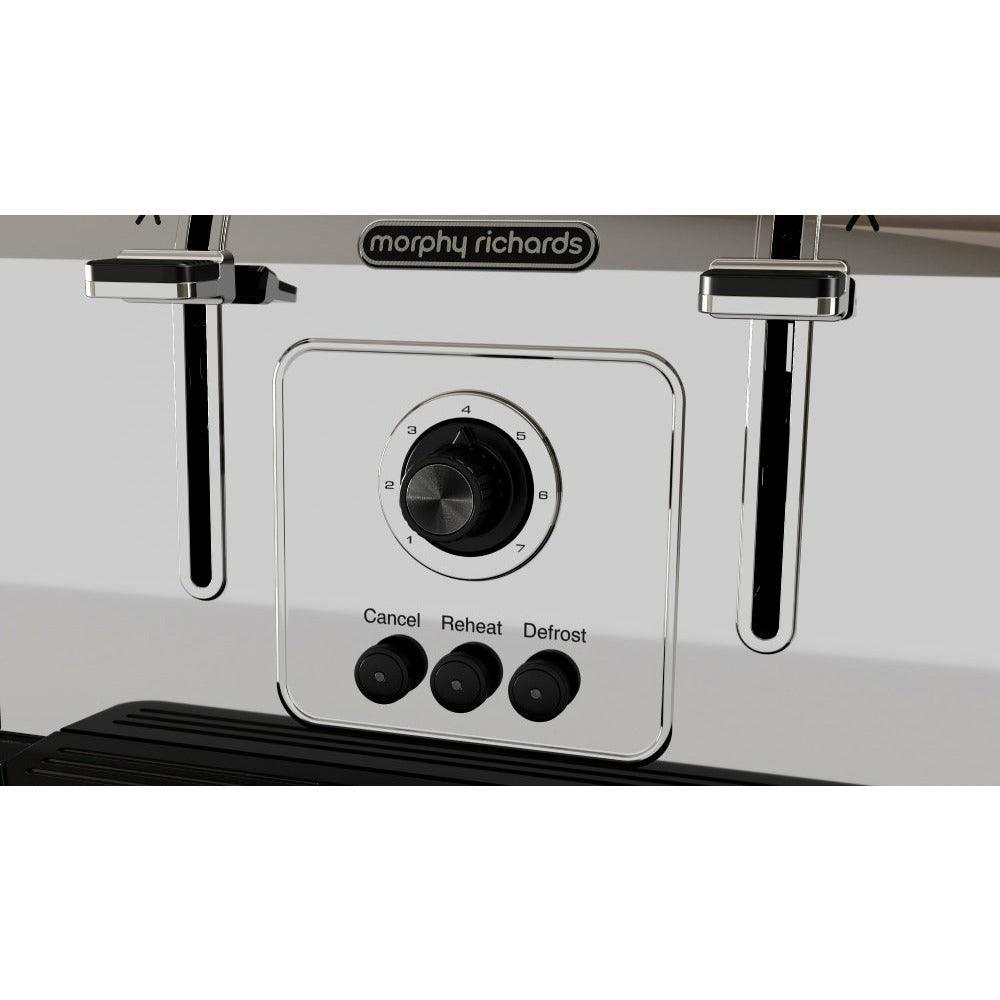 Morphy richards cheap white toaster