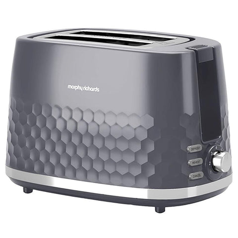 Morphy Richards 2 Slice Hive Toaster - Grey | 220033