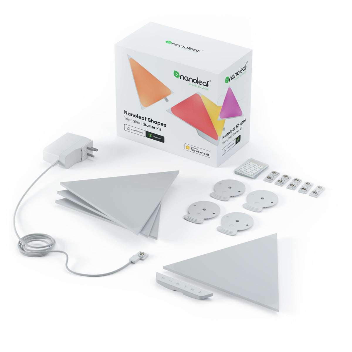 Nanoleaf 4 Light Triangle Starter Kit - White | NL472002TW4PK (6977614446780)