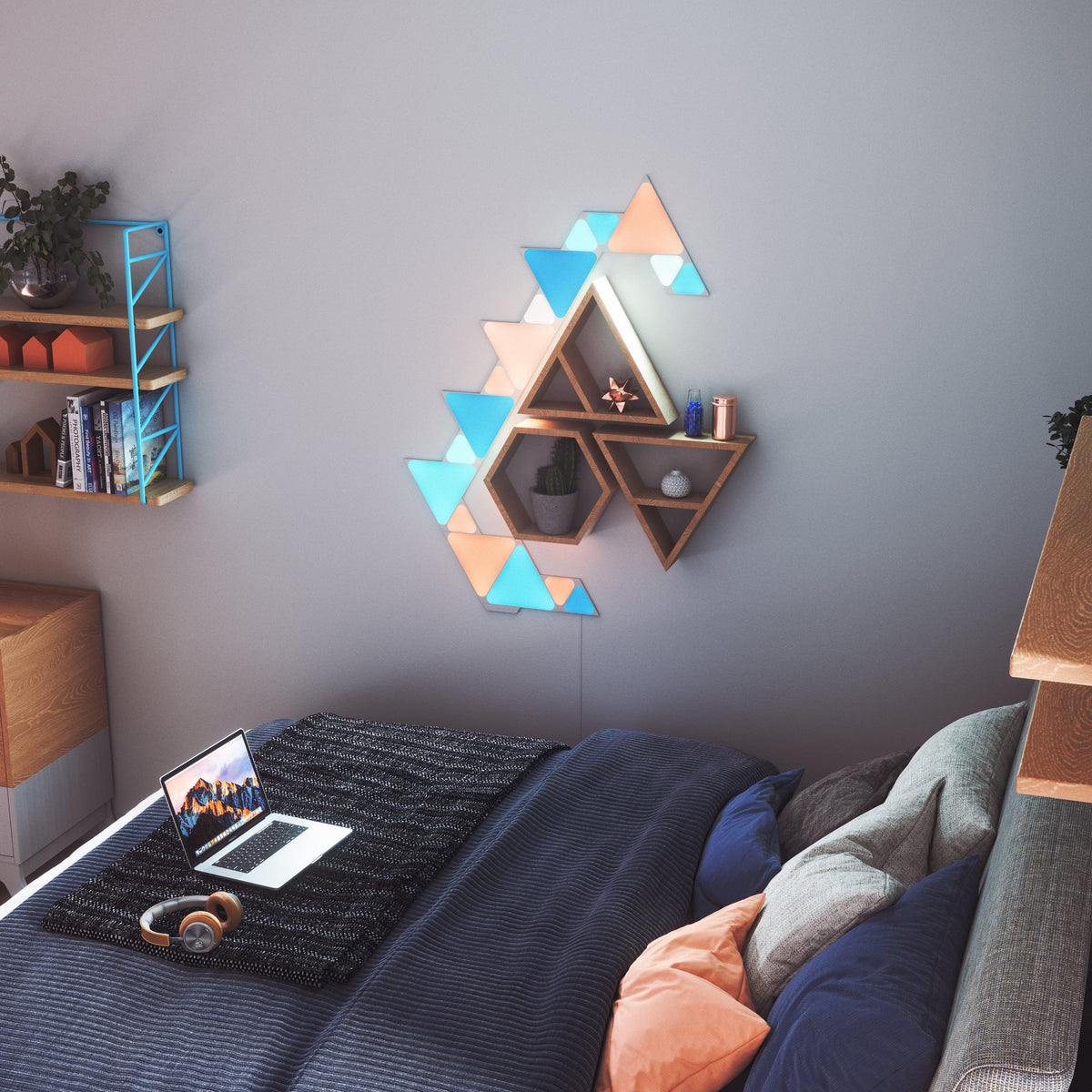 Nanoleaf 4 Light Triangle Starter Kit - White | NL472002TW4PK (6977614446780)