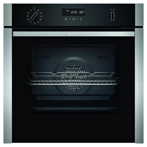 Neff N 50 71L Built-In Electric Single Oven - Stainless Steel | B6ACH7HH0B