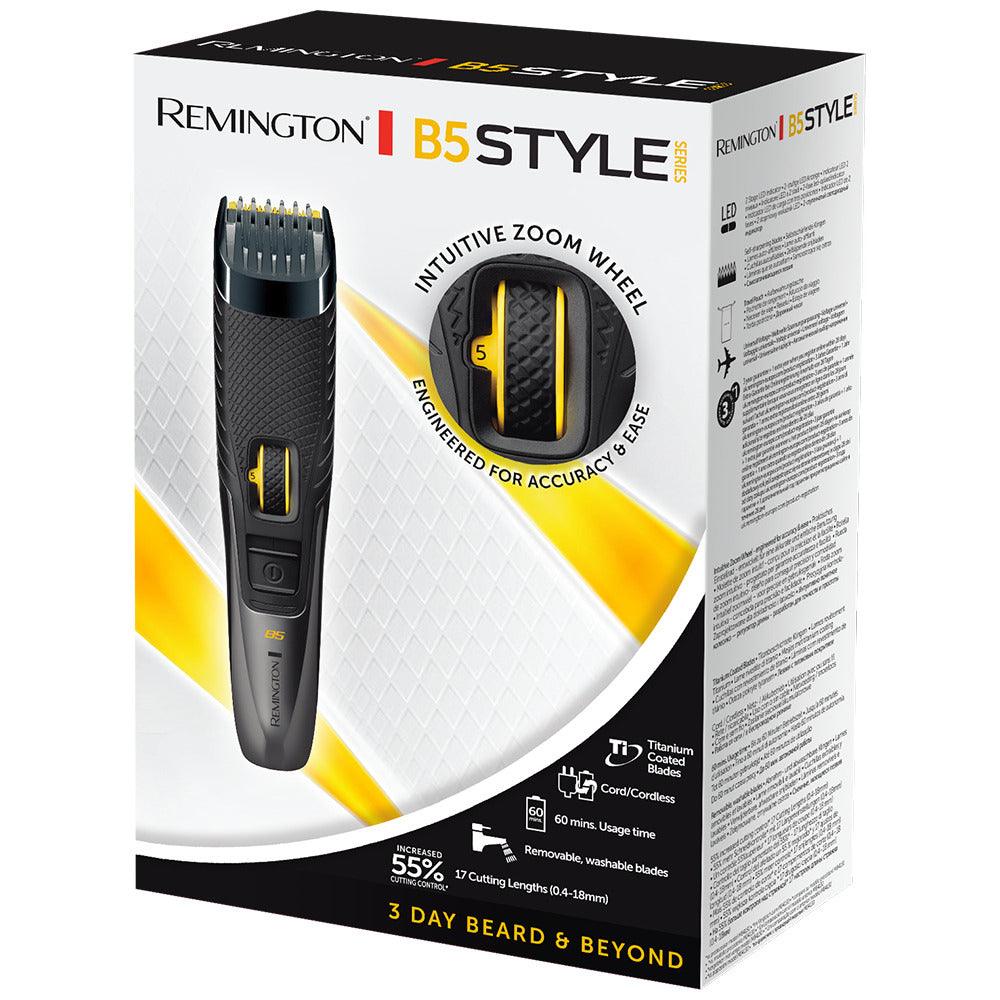 Remington B5 Style Series Beard Trimmer - Black | MB5000 (7253819654332)