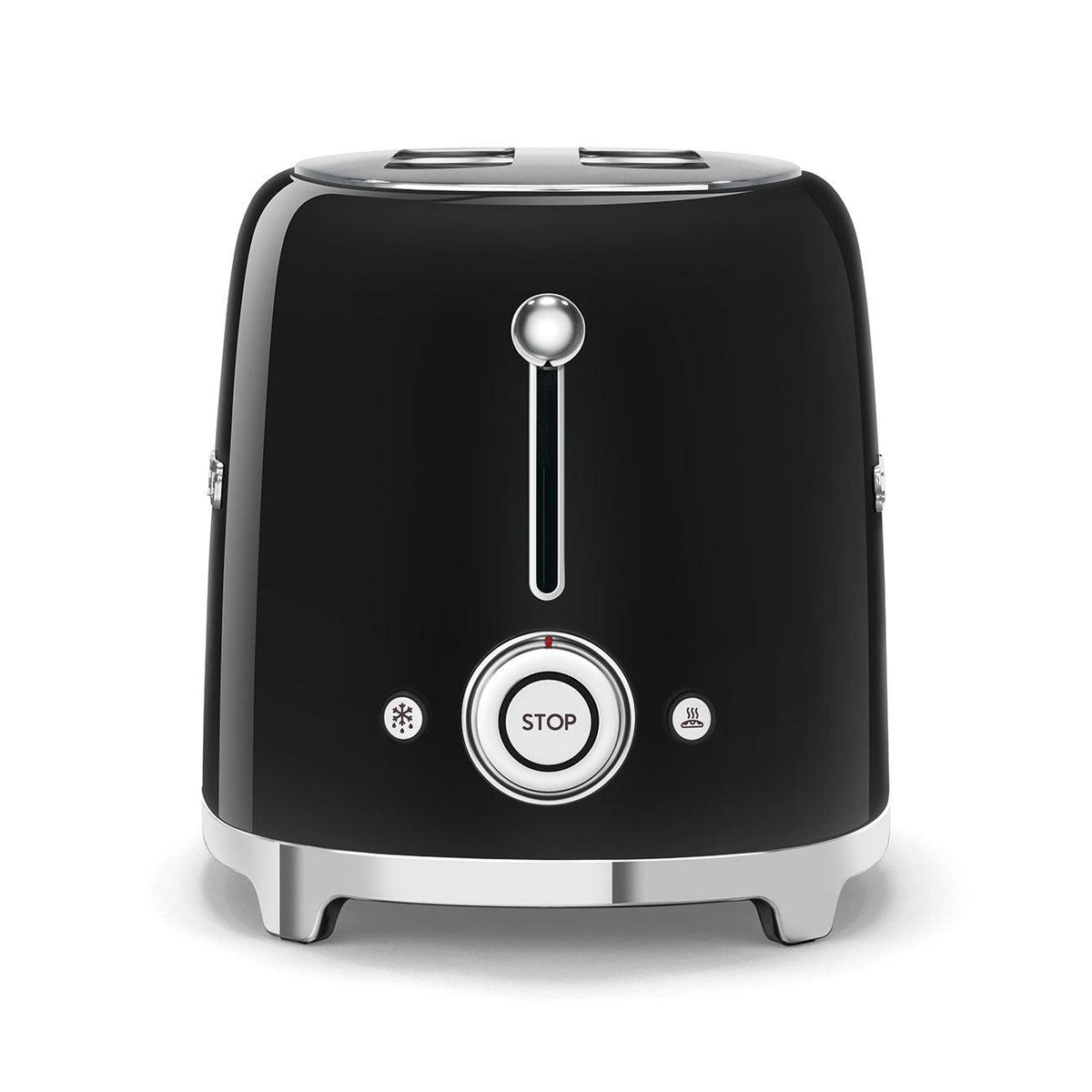 Smeg 950W 2 Slice Toaster - Black | TSF01BLUK (7537660690620)