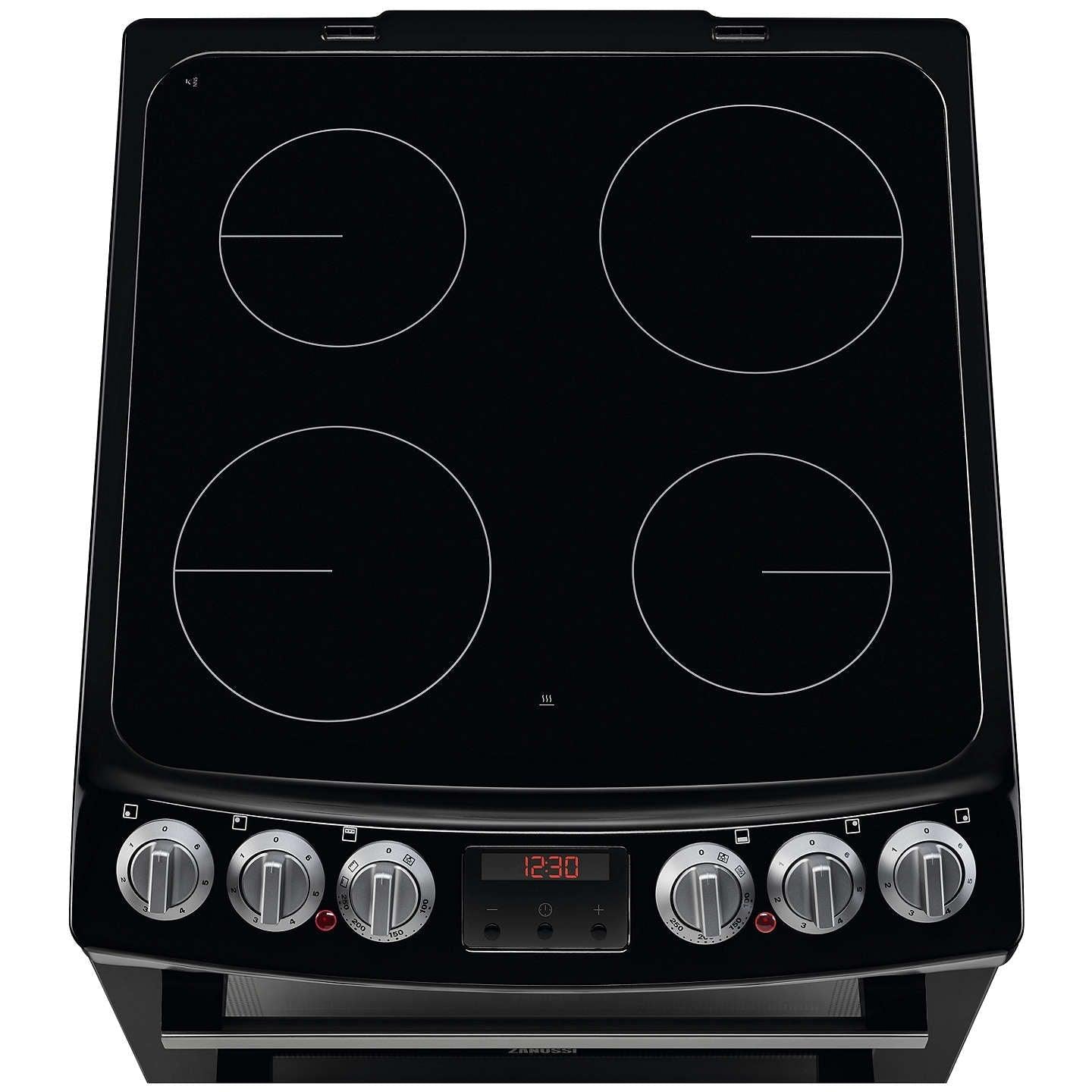 Zanussi 55cm Freestanding Electric Cooker - Stainless Steel | ZCV46250XA from DID Electrical - guaranteed Irish, guaranteed quality service. (6890788061372)