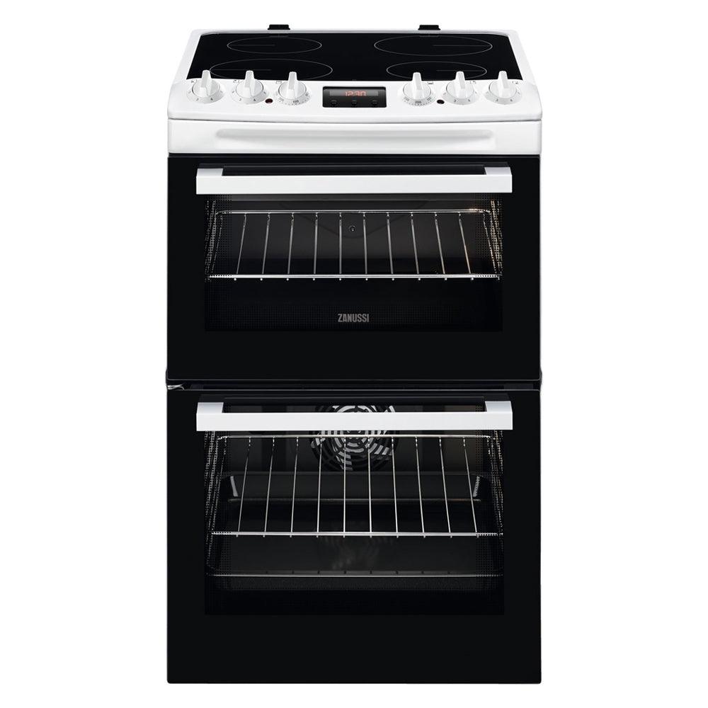 Zanussi 55cm Freestanding Electric Cooker White ZCV46250WA